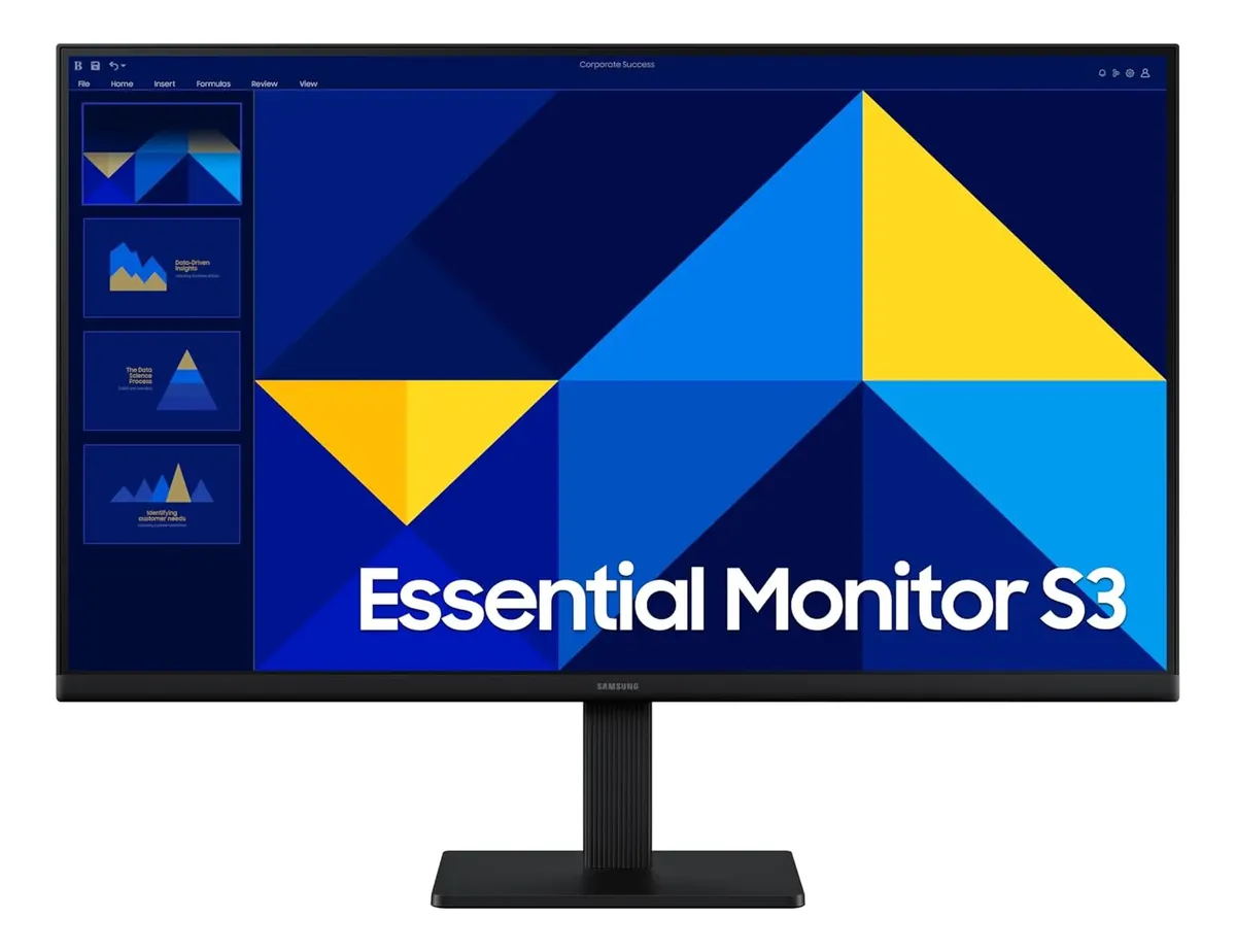 Monitor Samsung 27" 1080p Essential S3 100hz Ls27d304ganxza
