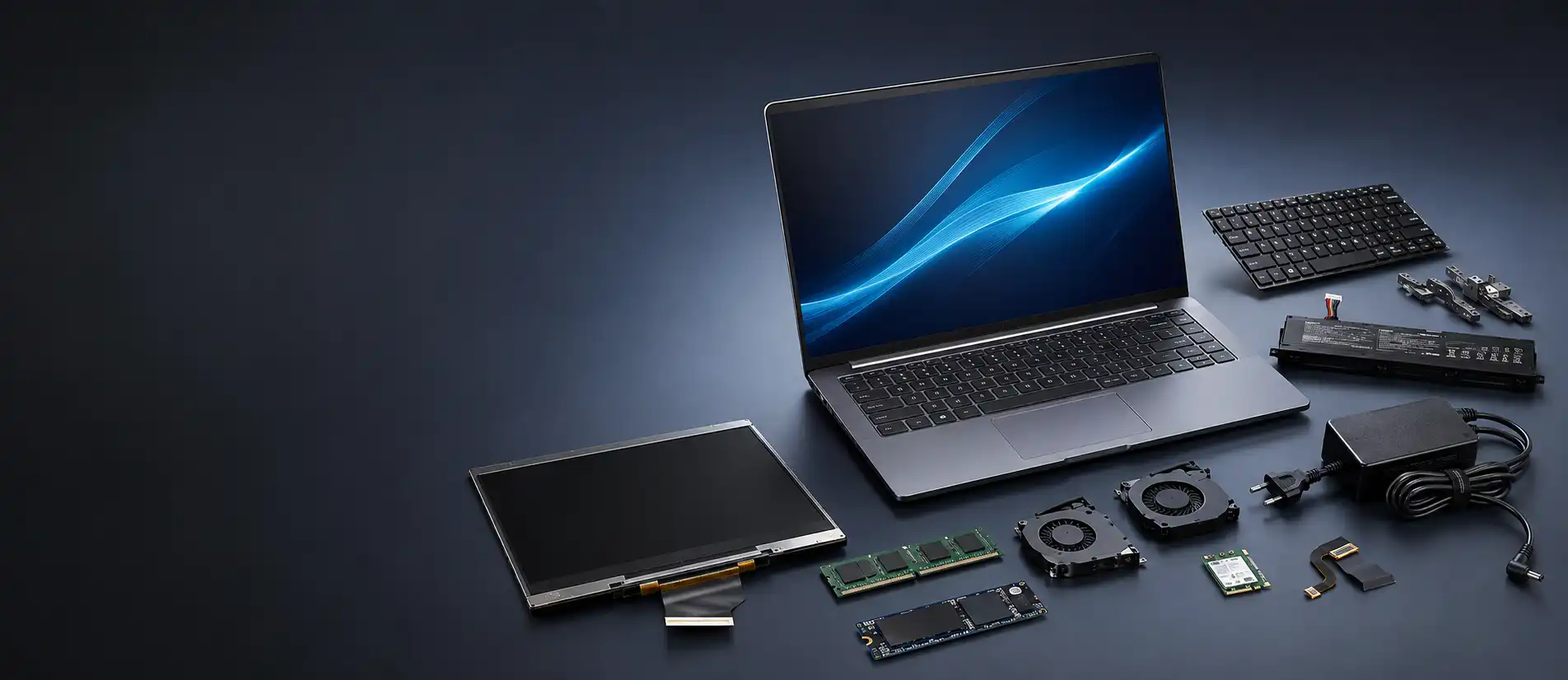 Repuestos para laptop con garantía